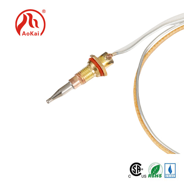 Fifi sori ẹrọ daradara ati lilo thermocouple.